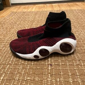 Kids Nike Flight Bonafide  in Red and Black